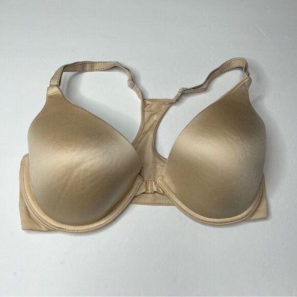 Maidenform Tan Full Coverage Bra 36D Molded Cups and Adjustable Straps - Picture 5 of 5